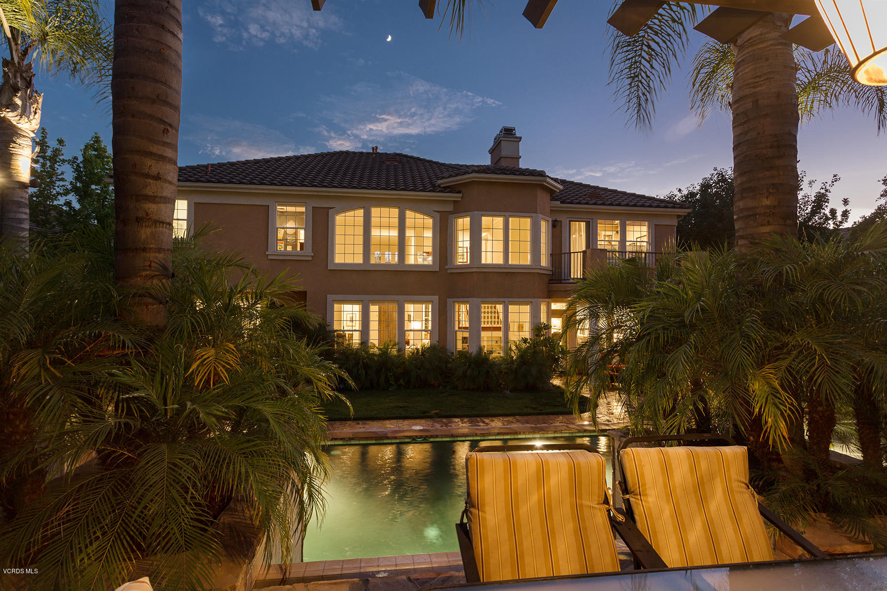 558 Rustic Hills Drive Simi Valley, CA 93065 - Photo 48 of 50 a view of a house with a swimming pool