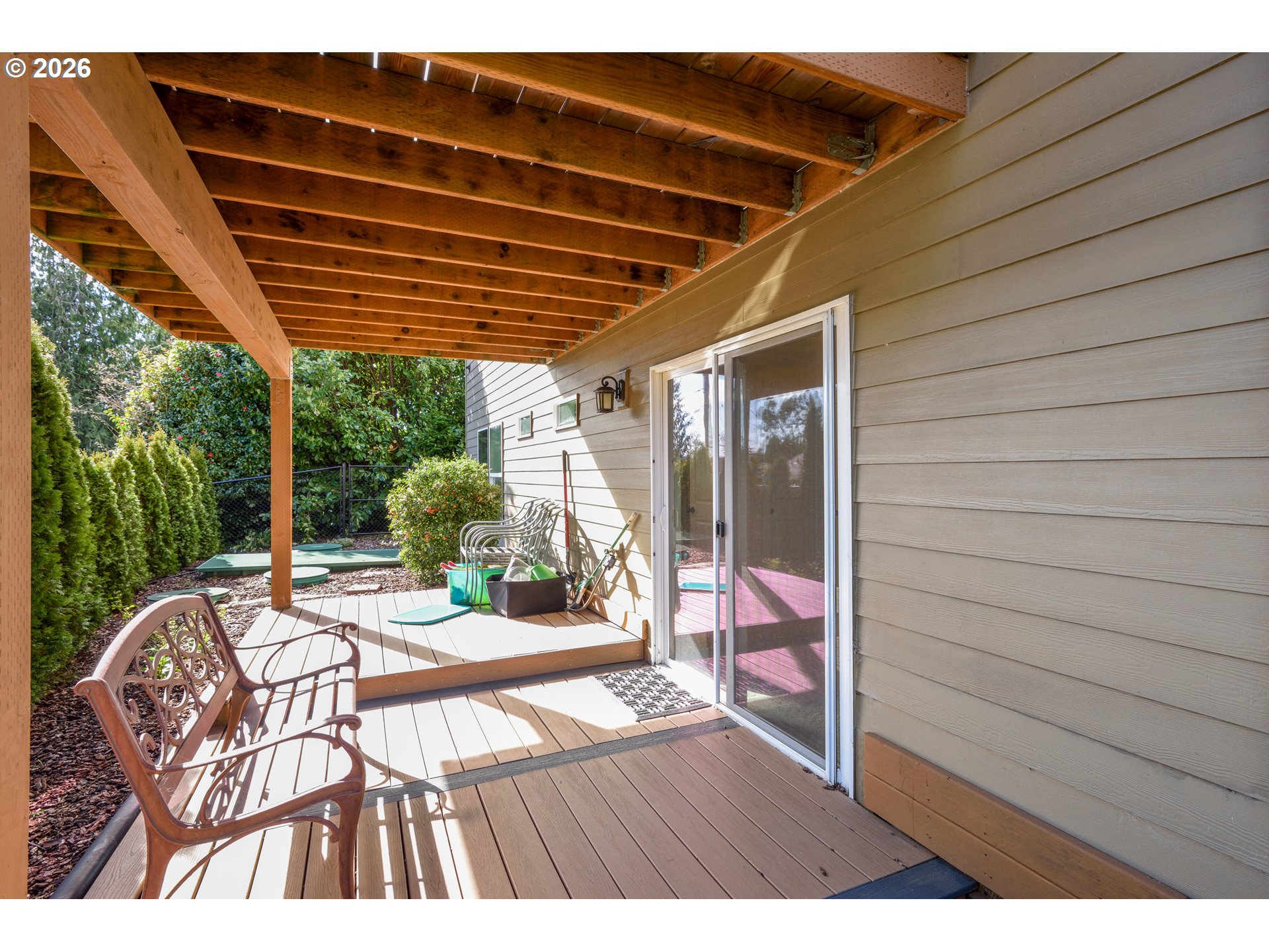 5300 Northeast 49th Street Neotsu, OR 97364 - Photo 40 of 48 a view of yard with patio