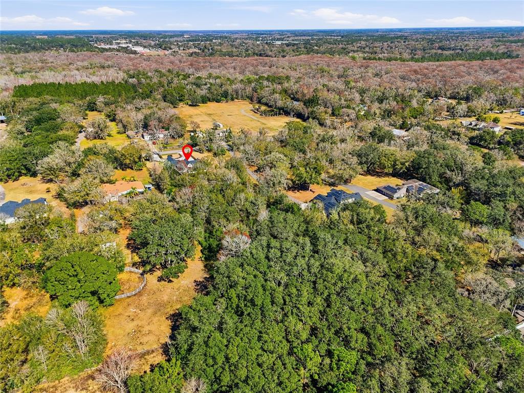 16728 Bearle Road Orlando, FL 32828 - Photo 71 of 72 an aerial view of mountain with residential house and green space