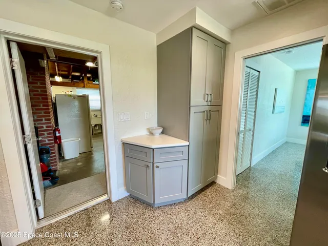 a view of storage and utility room