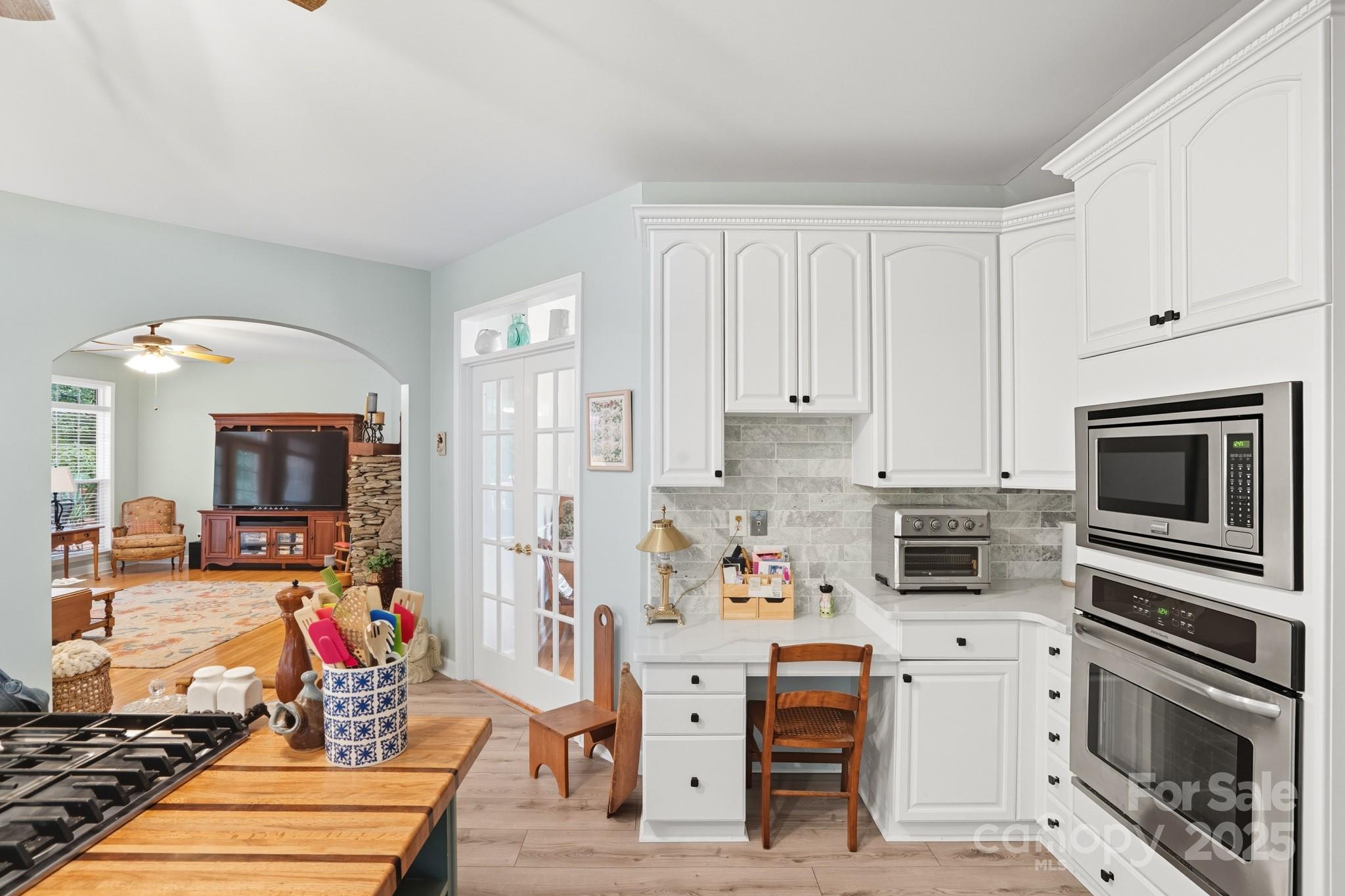 316 Brigadier Drive Clover, SC 29710 - Photo 14 of 47 a kitchen with white cabinets and appliances