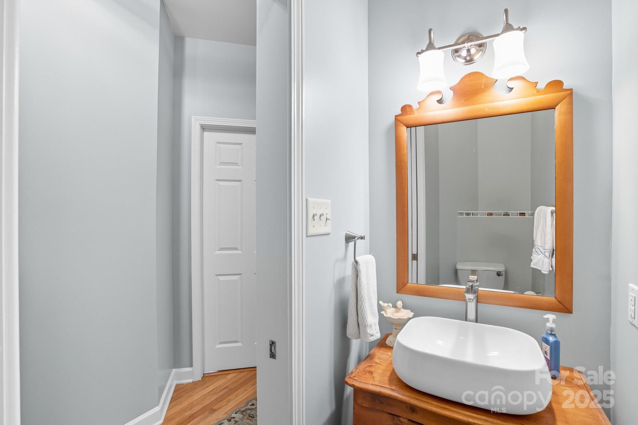 316 Brigadier Drive Clover, SC 29710 - Photo 24 of 47 a bathroom with a sink and a mirror