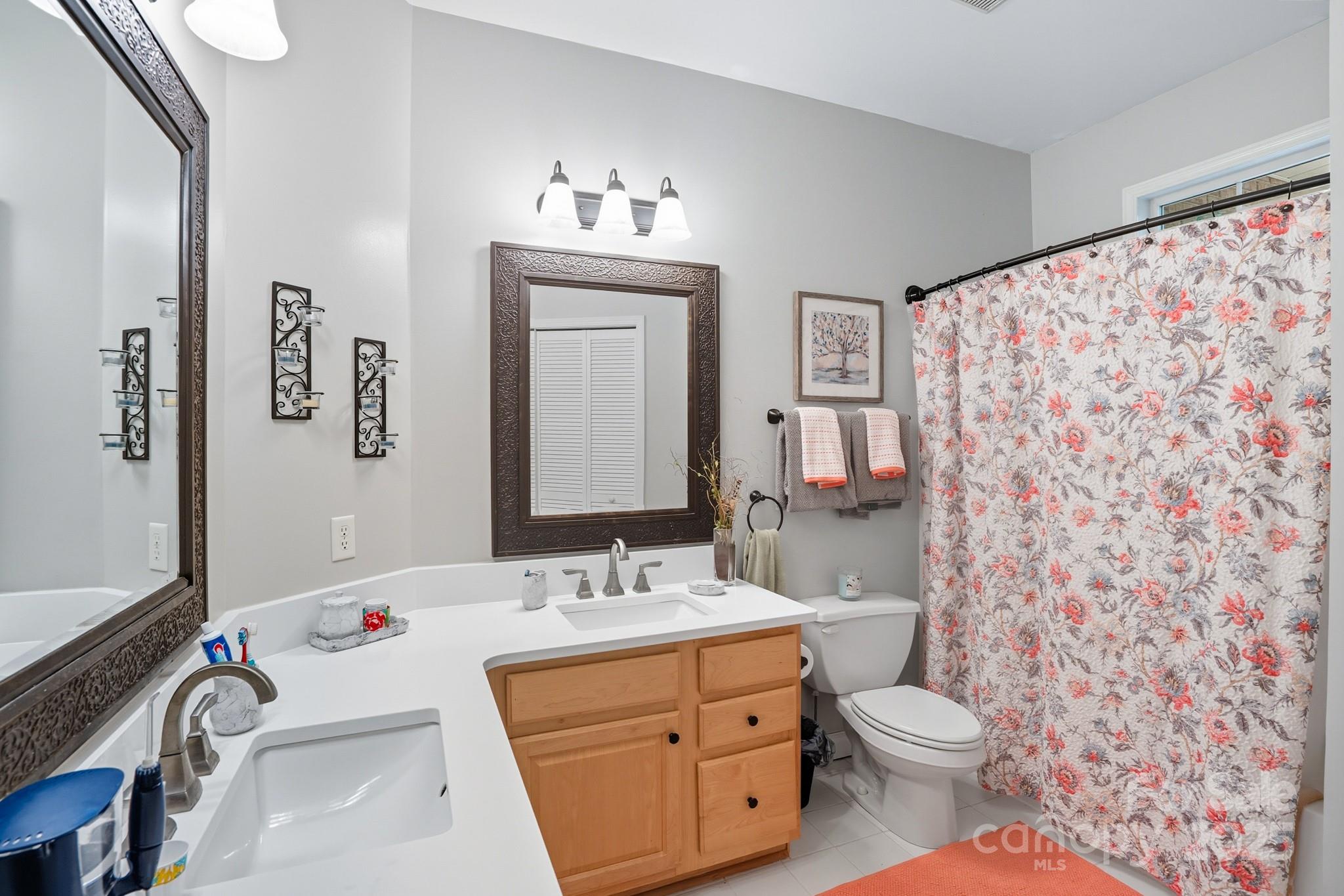 316 Brigadier Drive Clover, SC 29710 - Photo 29 of 47 a bathroom with a sink toilet and shower