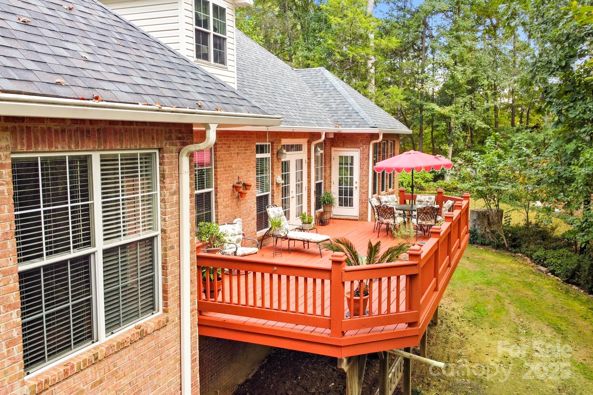 316 Brigadier Drive Clover, SC 29710 - Photo 39 of 47 a view of a chair and table in the balcony