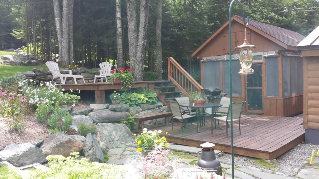 32 Bald Mt Road Oquossoc, ME 04964 - Photo 7 of 35 multi-level decks, perfect for...