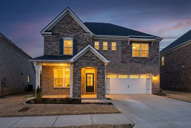 a view of front door of house