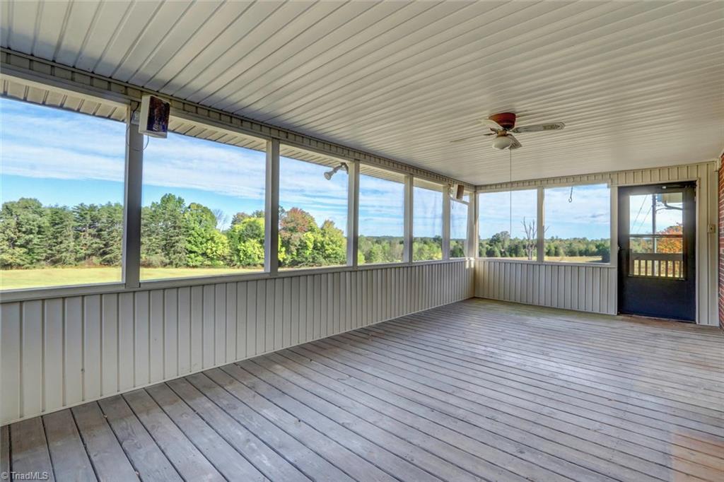 1981 Worsham Mill Road Ruffin, NC 27326 - Photo 25 of 30 Large screen porch