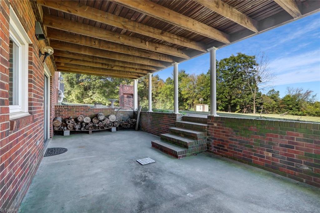 1981 Worsham Mill Road Ruffin, NC 27326 - Photo 26 of 30 Patio off basement