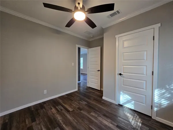wooden floor in an empty room