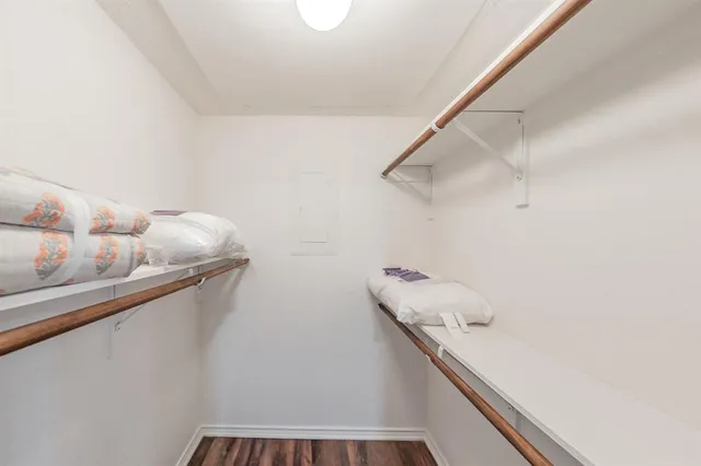 a room with storage and utility