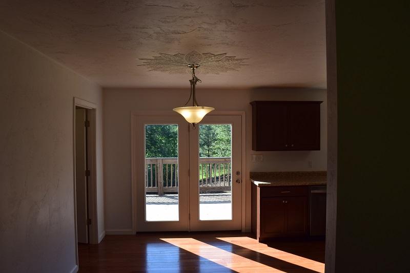 8889 Dickerson Mill Road Moneta, VA 24121 - Photo 15 of 30 View to deck from kitchen