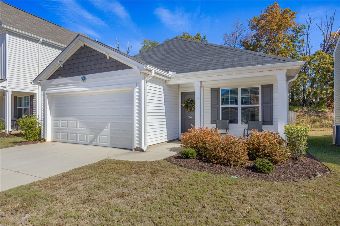 24 Chalet Court Anderson, SC 29621 - Photo 4 of 39 This charming home features a convenient attached garage and welcoming curb appeal.