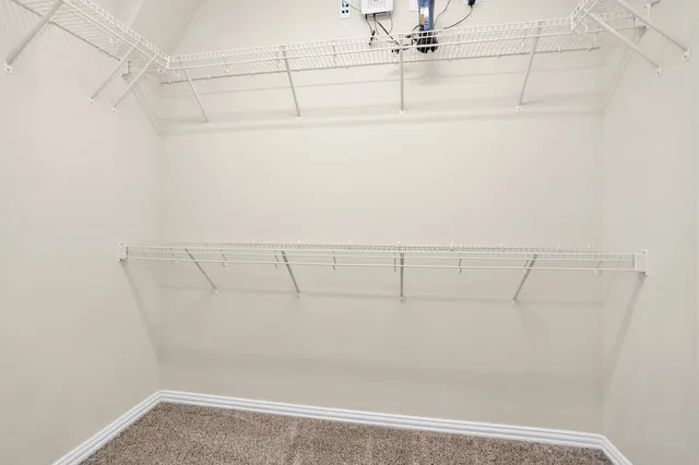 a view of empty room