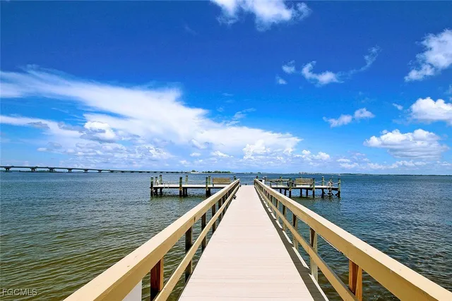 a view of a city with ocean view