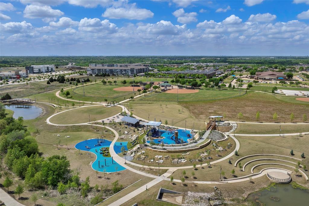 3603 Scotsman Road Sachse, TX 75048 - Photo 31 of 33 an aerial view of a house with a ocean view
