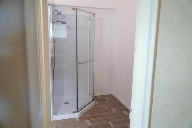 a workspace with furniture and wooden floor