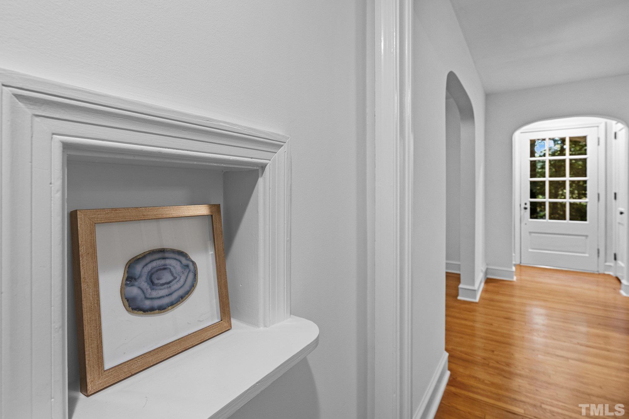 386 St Marys Road Hillsborough, NC 27278 - Photo 14 of 64 a view of that has a washer and wooden floor