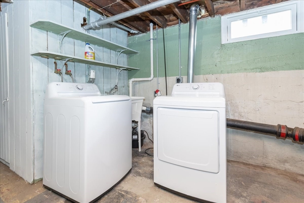 2 Martin Street Marblehead, MA 01945 - Photo 34 of 40 a utility room with dryer and washer
