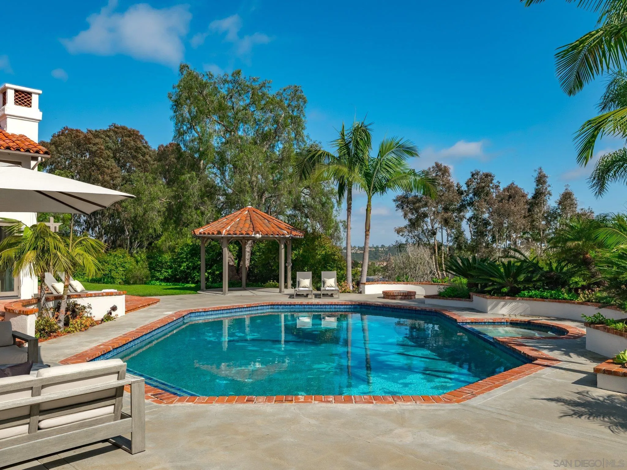 14910 Rancho Nuevo Del Mar, CA 92014 - Photo 46 of 60 an outdoor space with pool and furniture