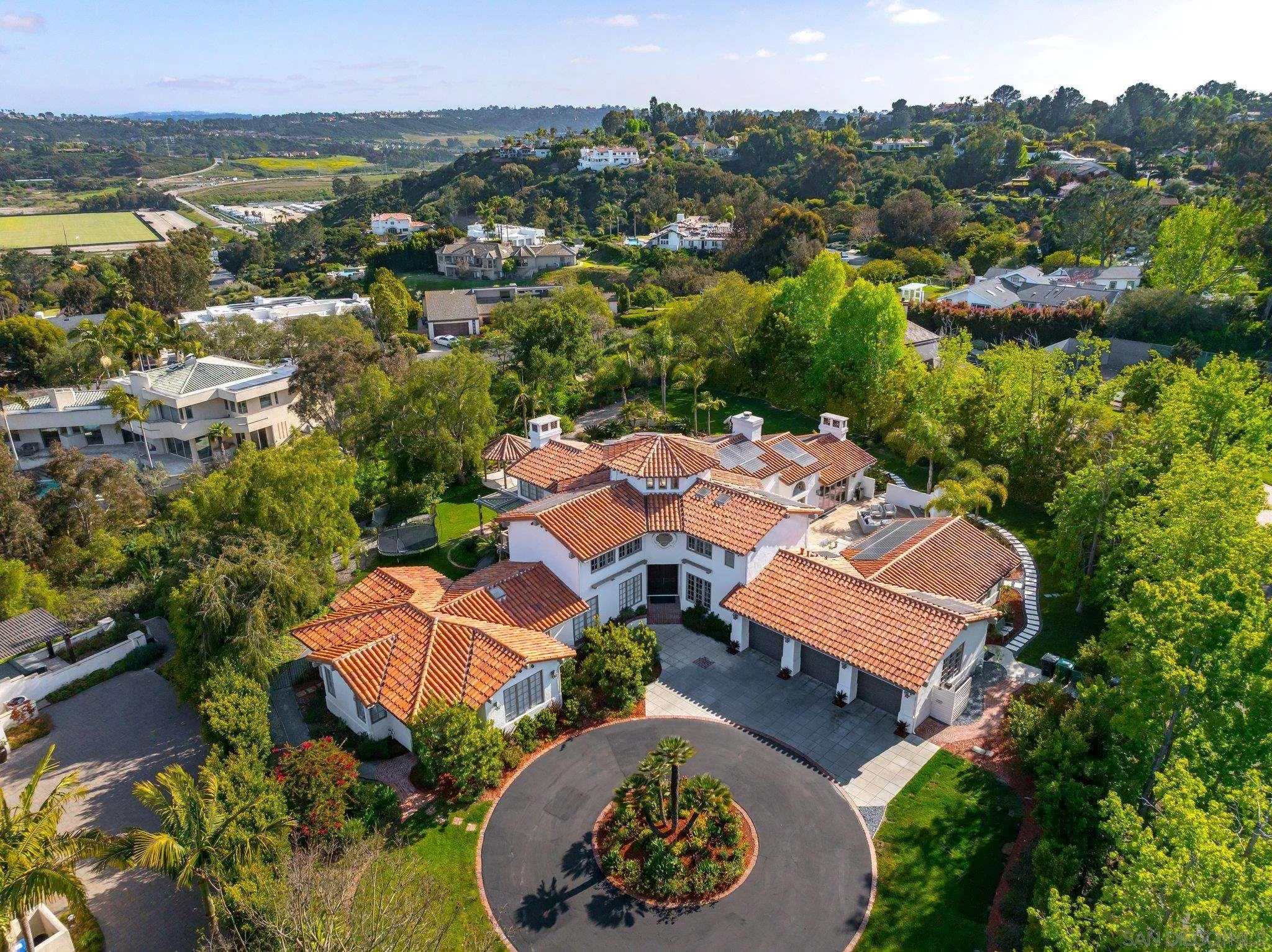 14910 Rancho Nuevo Del Mar, CA 92014 - Photo 52 of 60 an aerial view of a house with outdoor space
