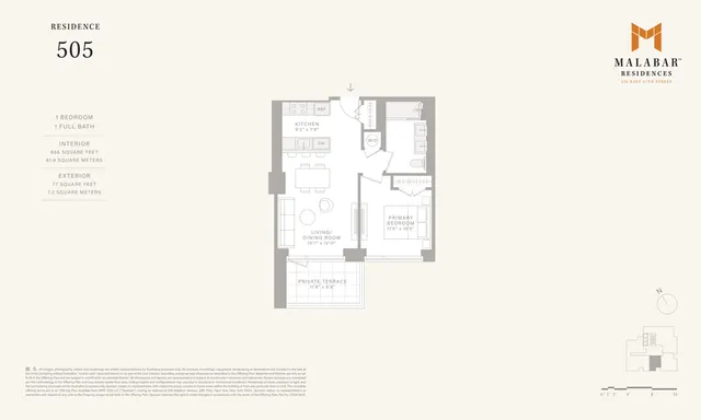 $1,930,000 | 126 East 57th Street, Unit 505 | Midtown East