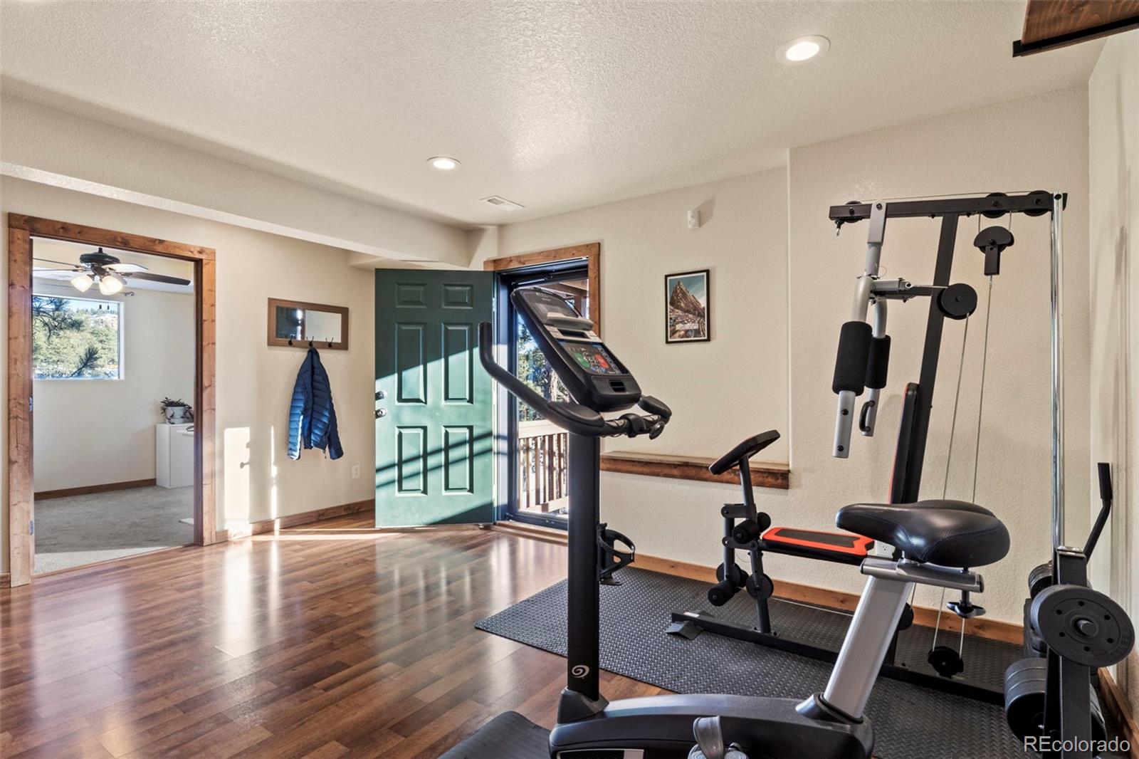 200 Virginia Road Bailey, CO 80421 - Photo 27 of 49 a view of a room with gym equipment