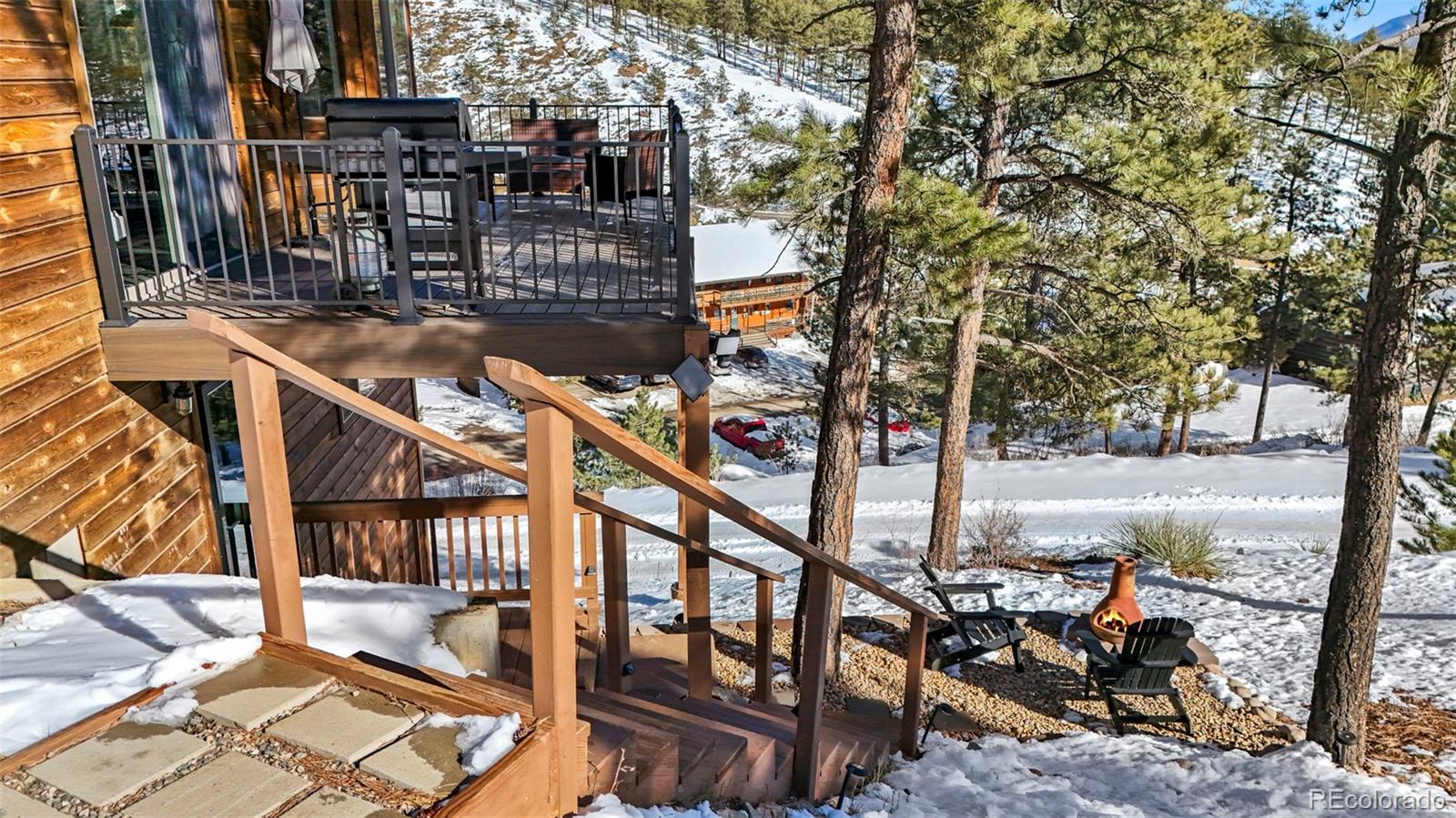 200 Virginia Road Bailey, CO 80421 - Photo 40 of 49 a view of outdoor seating space