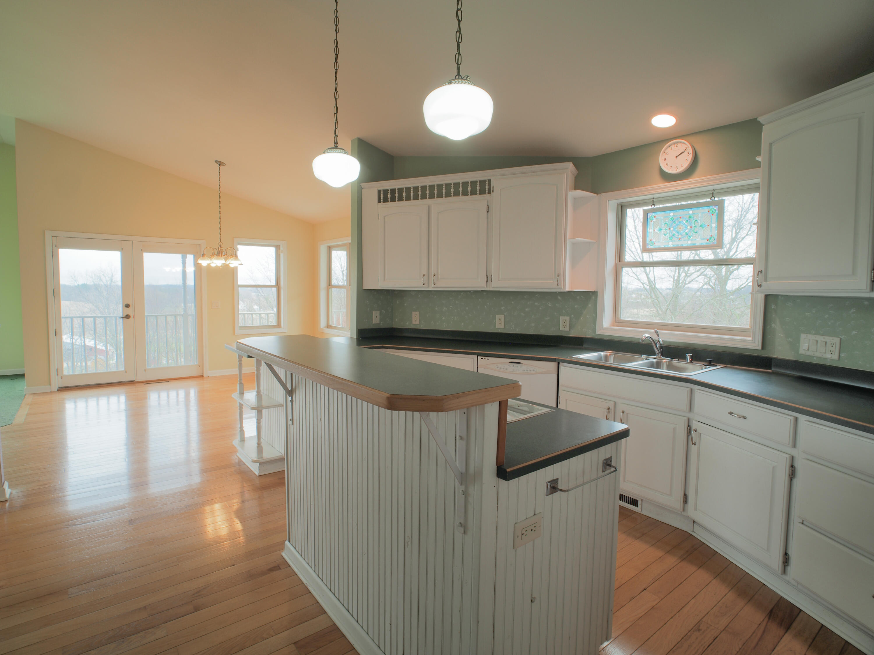 931 Canal Road Waterloo, WI 53594 - Photo 16 of 39 Kitchen Window Overlooks Front Yard
