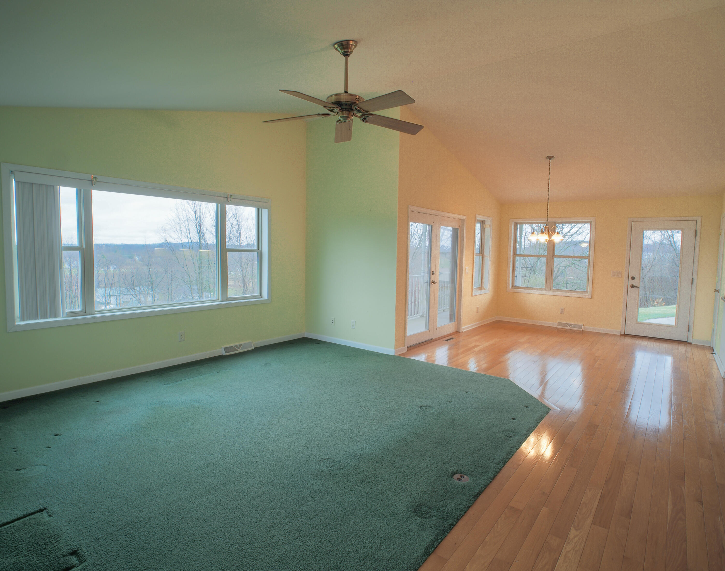 931 Canal Road Waterloo, WI 53594 - Photo 7 of 39 Living Room & Dining Area