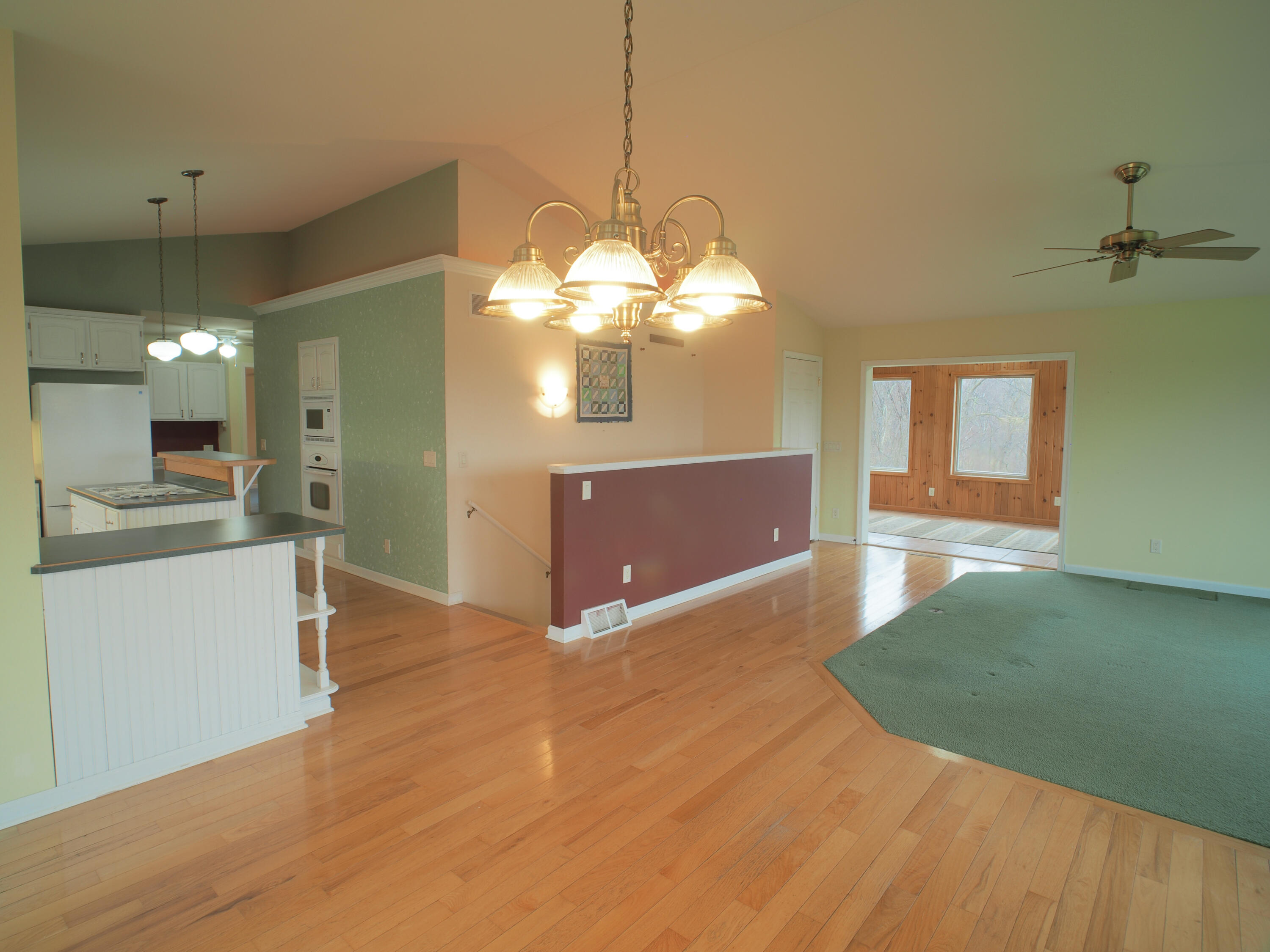 931 Canal Road Waterloo, WI 53594 - Photo 9 of 39 Open Concept with Vaulted Ceilings