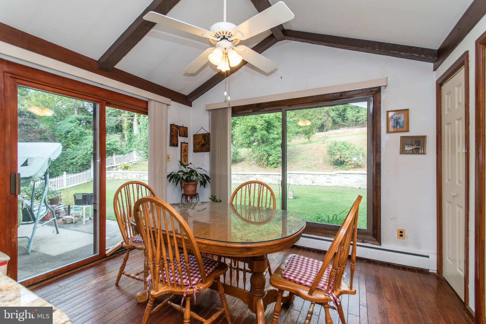 1544 Williams Road Abington, PA 19001 - Photo 8 of 34 Breakfast room sliding door,hardwood floor