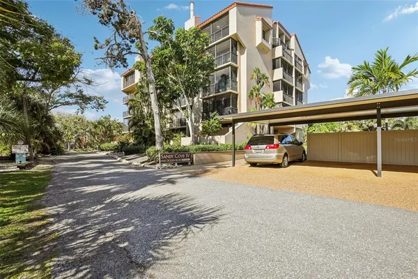 a car parked on the side of a street
