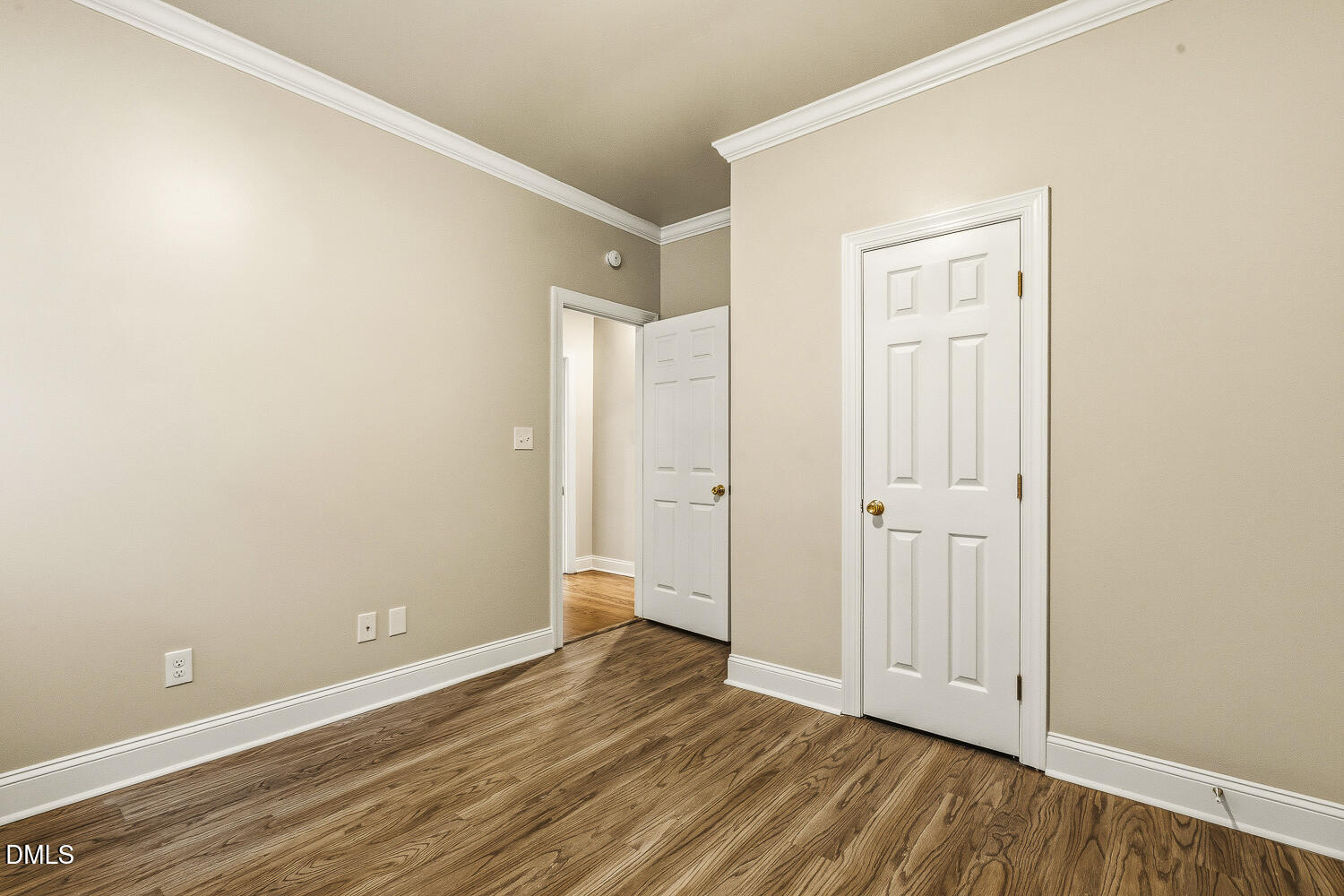 1006 Barnford Mill Road Wake Forest, NC 27587 - Photo 30 of 40 a view of an empty room with wooden floor