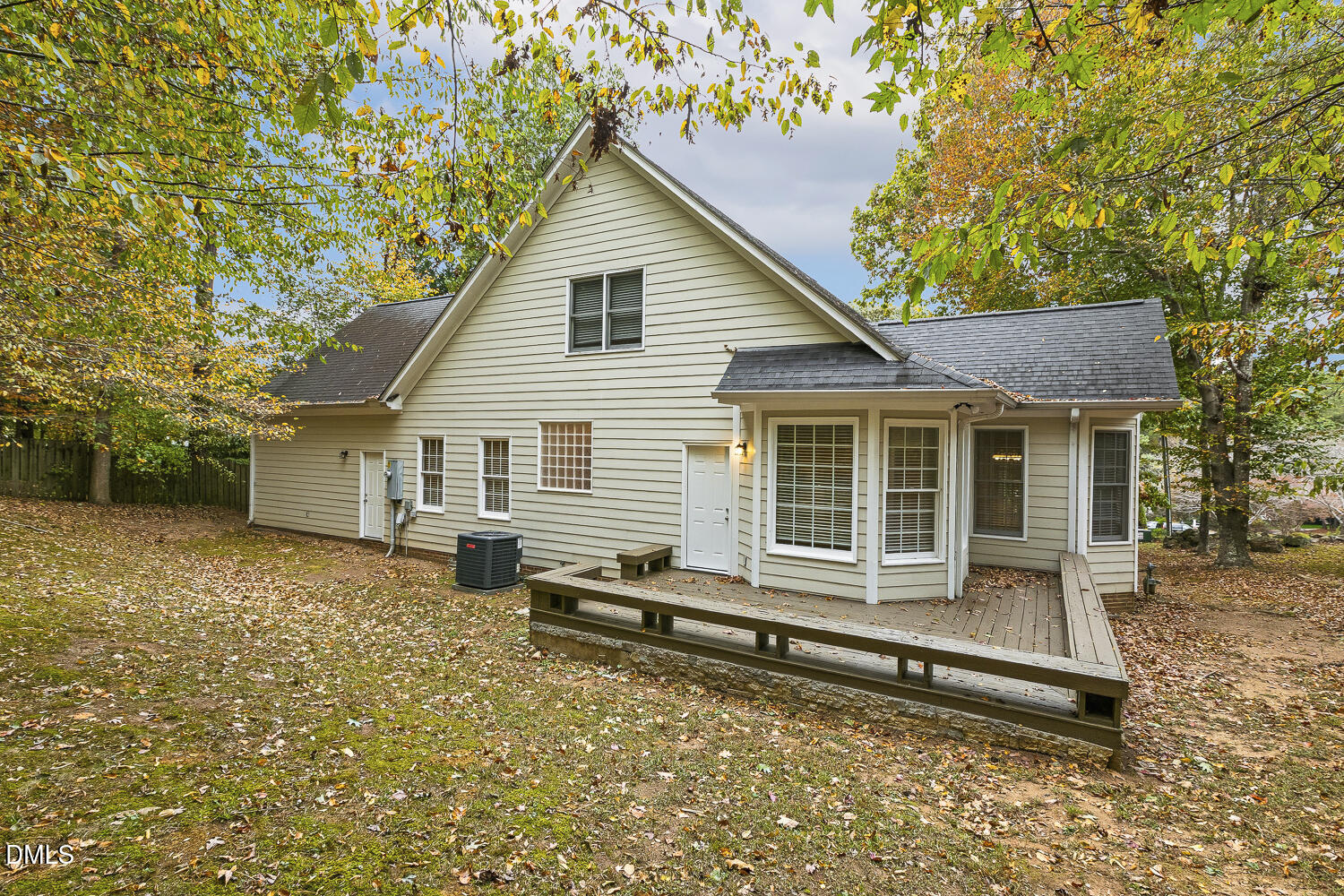 1006 Barnford Mill Road Wake Forest, NC 27587 - Photo 37 of 40 a house view with a garden space