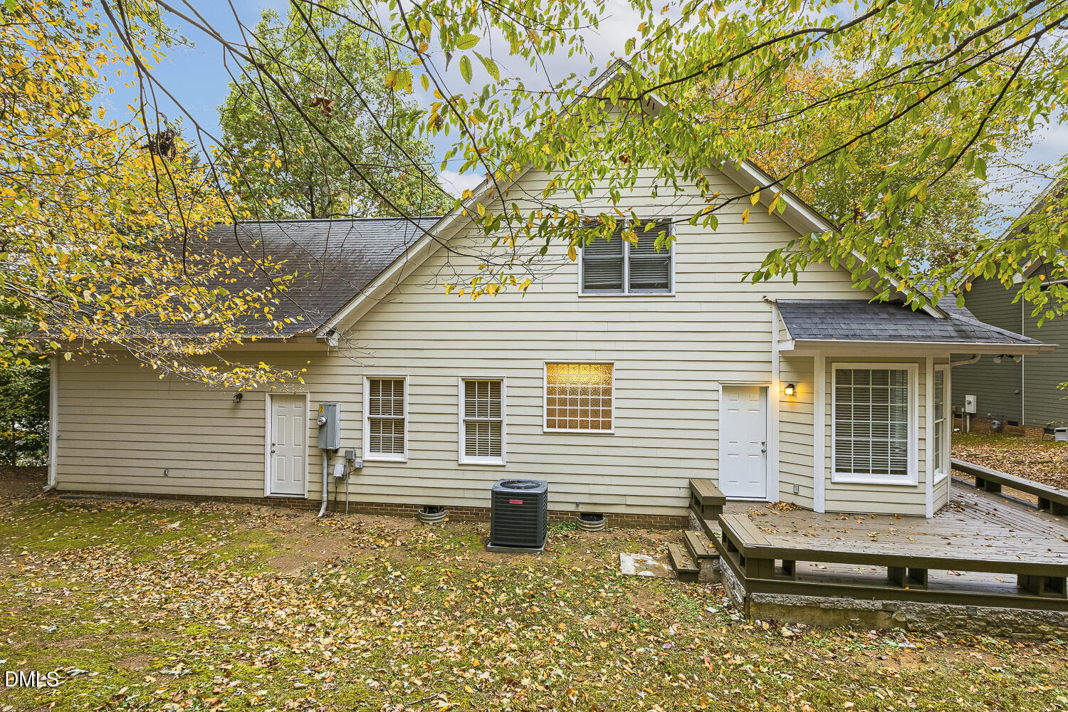 1006 Barnford Mill Road Wake Forest, NC 27587 - Photo 38 of 40 a backyard of a house with seating space