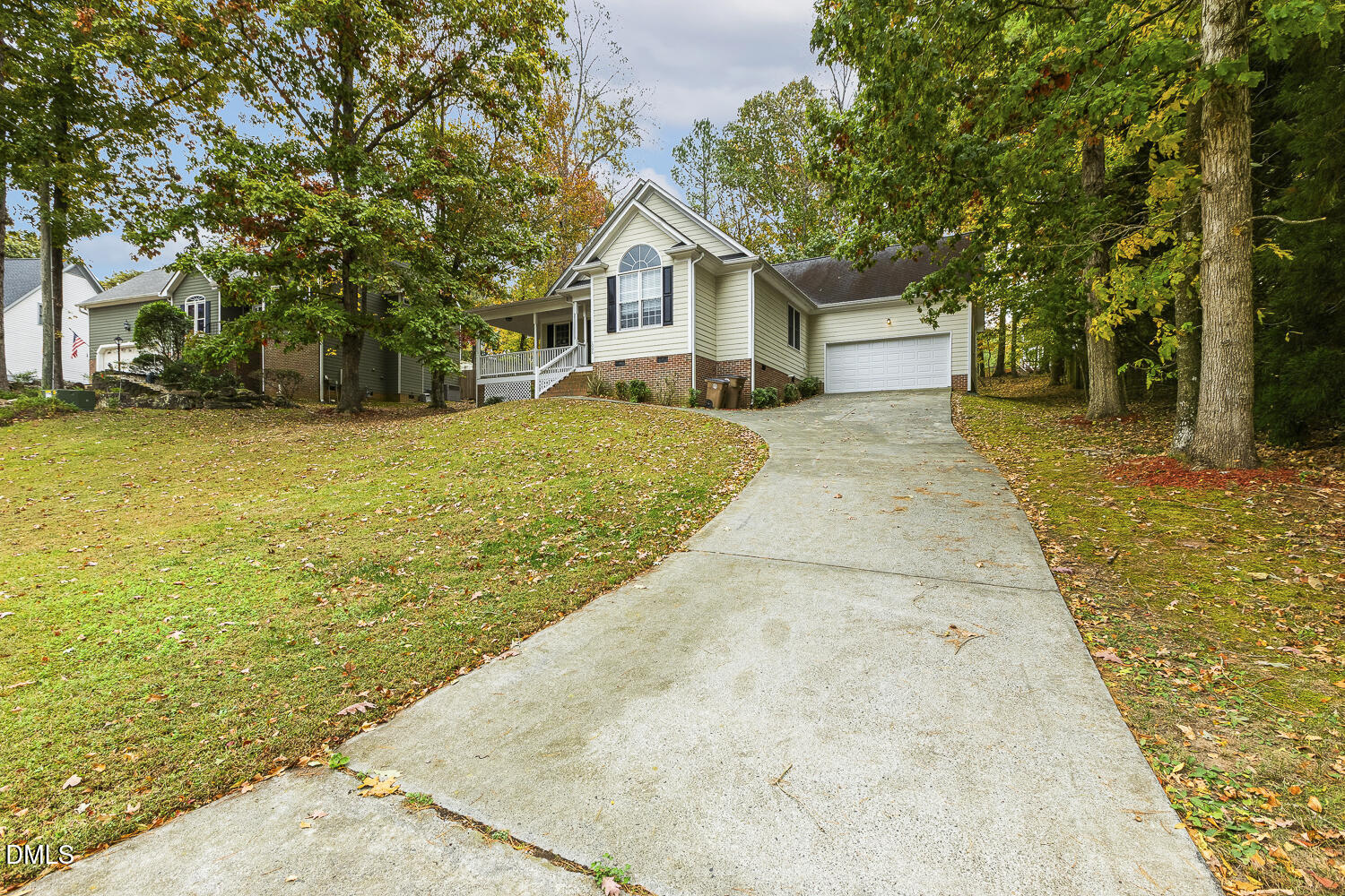 1006 Barnford Mill Road Wake Forest, NC 27587 - Photo 3 of 40 a front view of house with yard