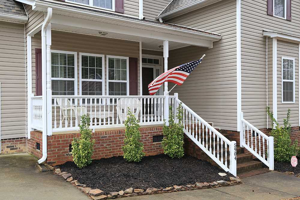 5904 Shedd Drive Raleigh, NC 27603 - Photo 3 of 25 Enjoy your morning coffee on this great front porch! Front Porch