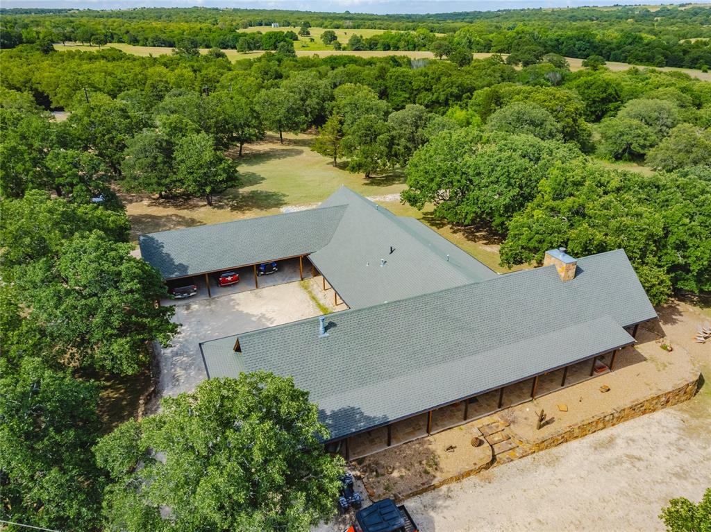 2197 Netherly Lane Forestburg, TX 76239 - Photo 3 of 40 an aerial view of a house with a yard