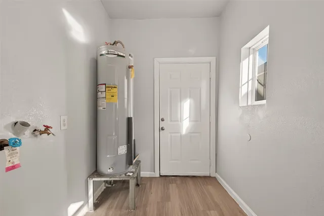 a view of room with hallway