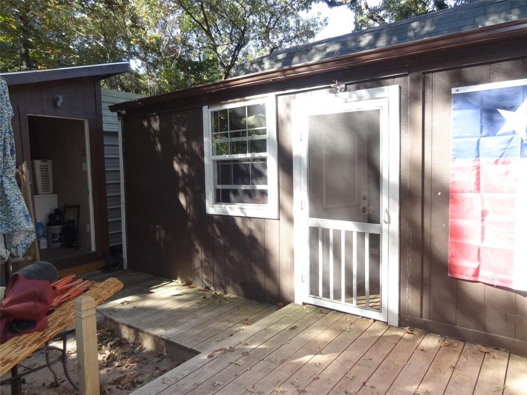 126 Deer Run Road Mabank, TX 75156 - Photo 18 of 20 a view of backyard from door