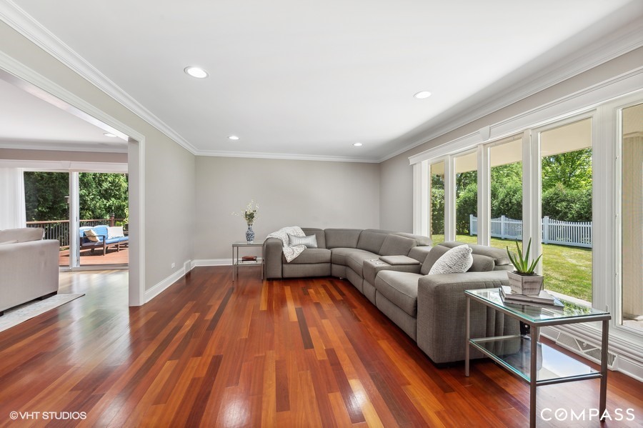 2736 Glenview Road Glenview, IL 60025 - Photo 11 of 31 a living room with furniture and a large window