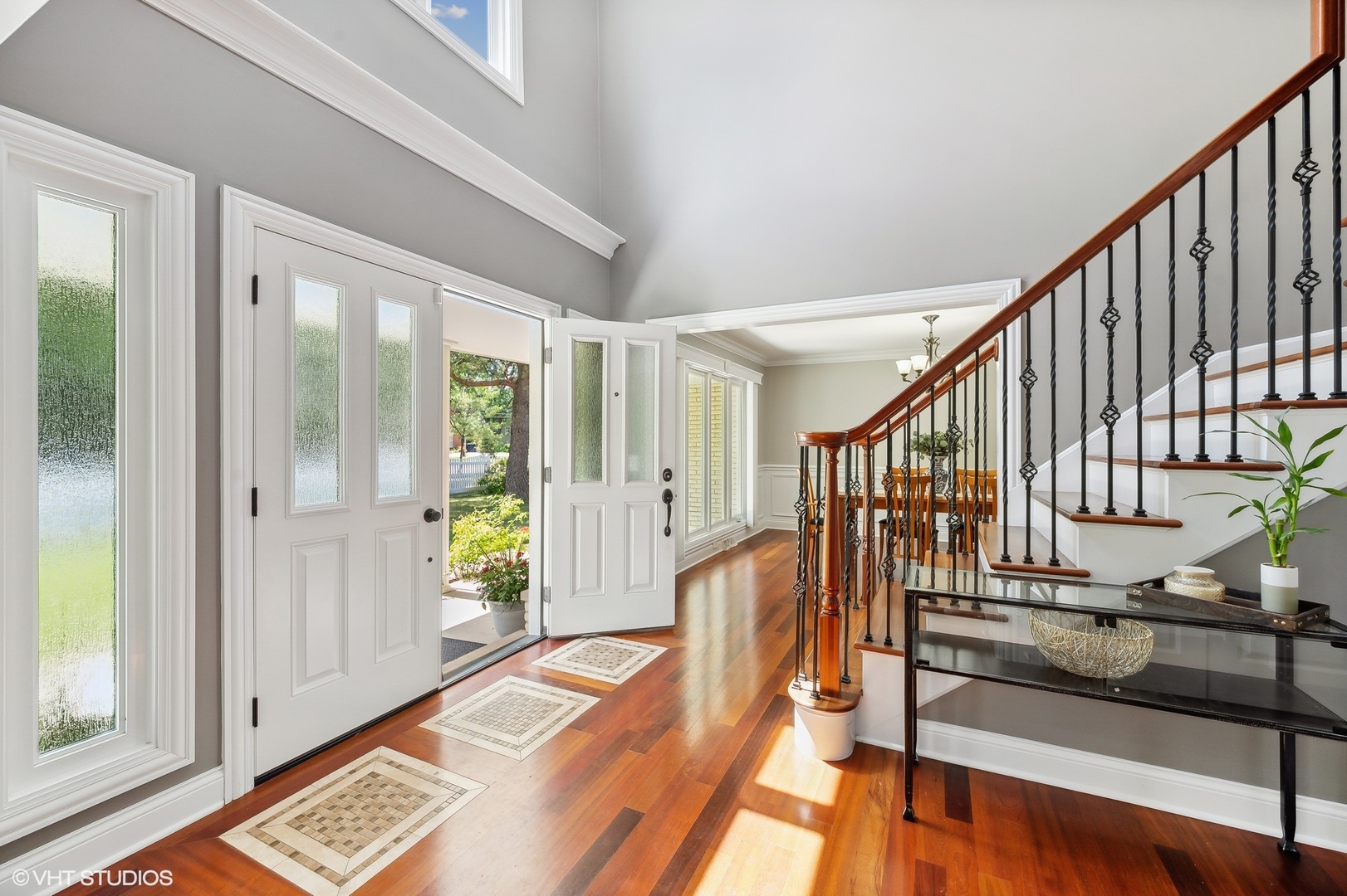 2736 Glenview Road Glenview, IL 60025 - Photo 2 of 31 a view of an entryway with wooden floor and windows