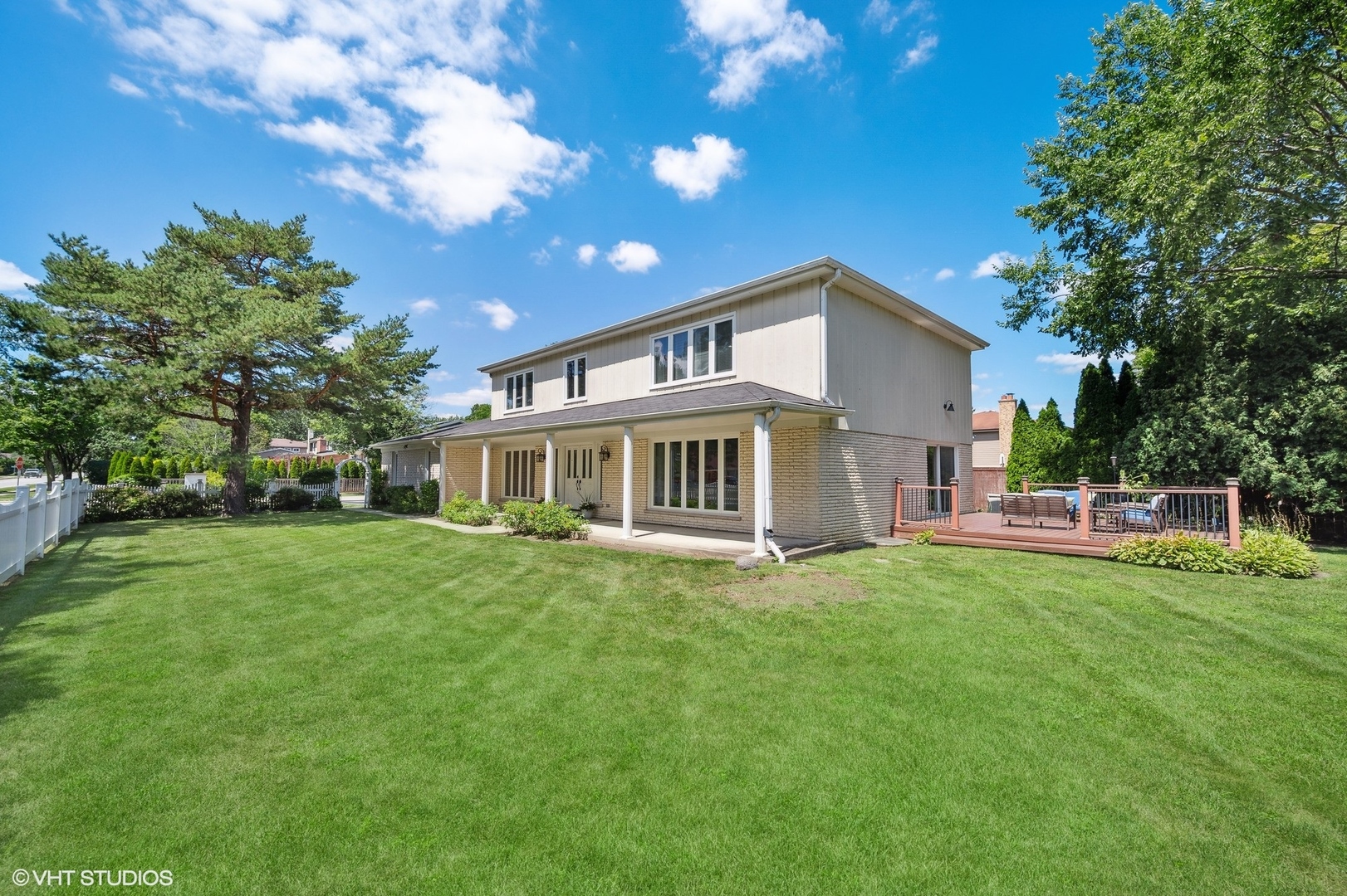 2736 Glenview Road Glenview, IL 60025 - Photo 25 of 31 a front view of a house with a garden