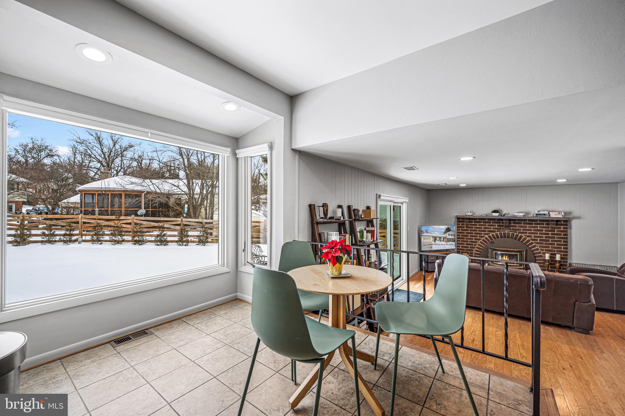 3205 Llewellyn Field Road Olney, MD 20832 - Photo 11 of 39 a view of a dining room with furniture window and outside view