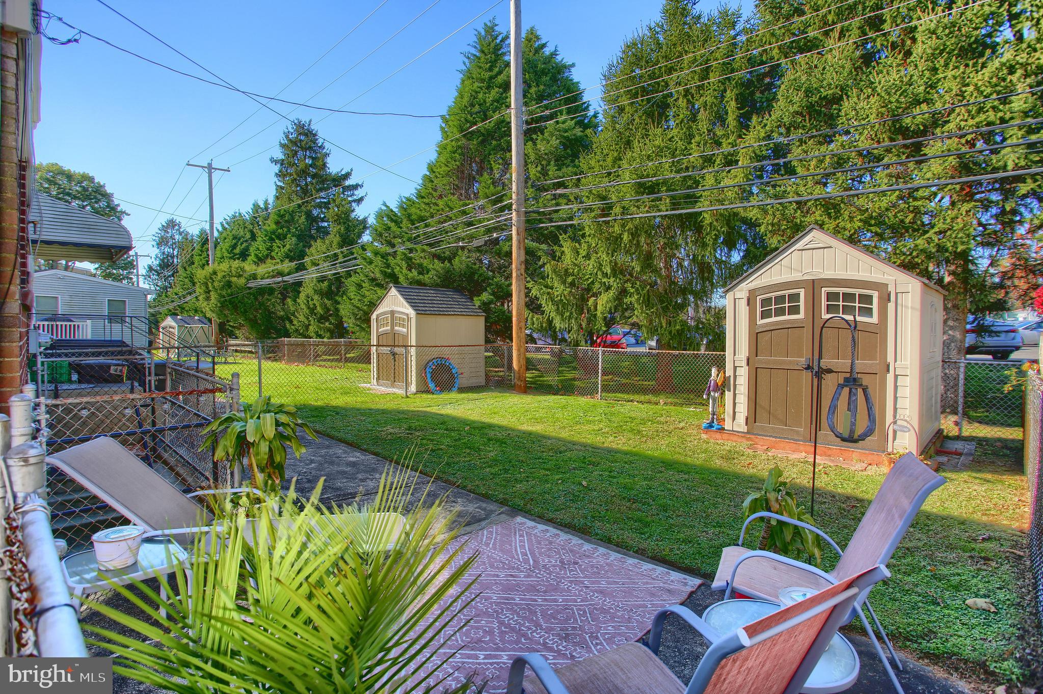 1602 Blackrock Road Swarthmore, PA 19081 - Photo 26 of 27 Backyard with Shed