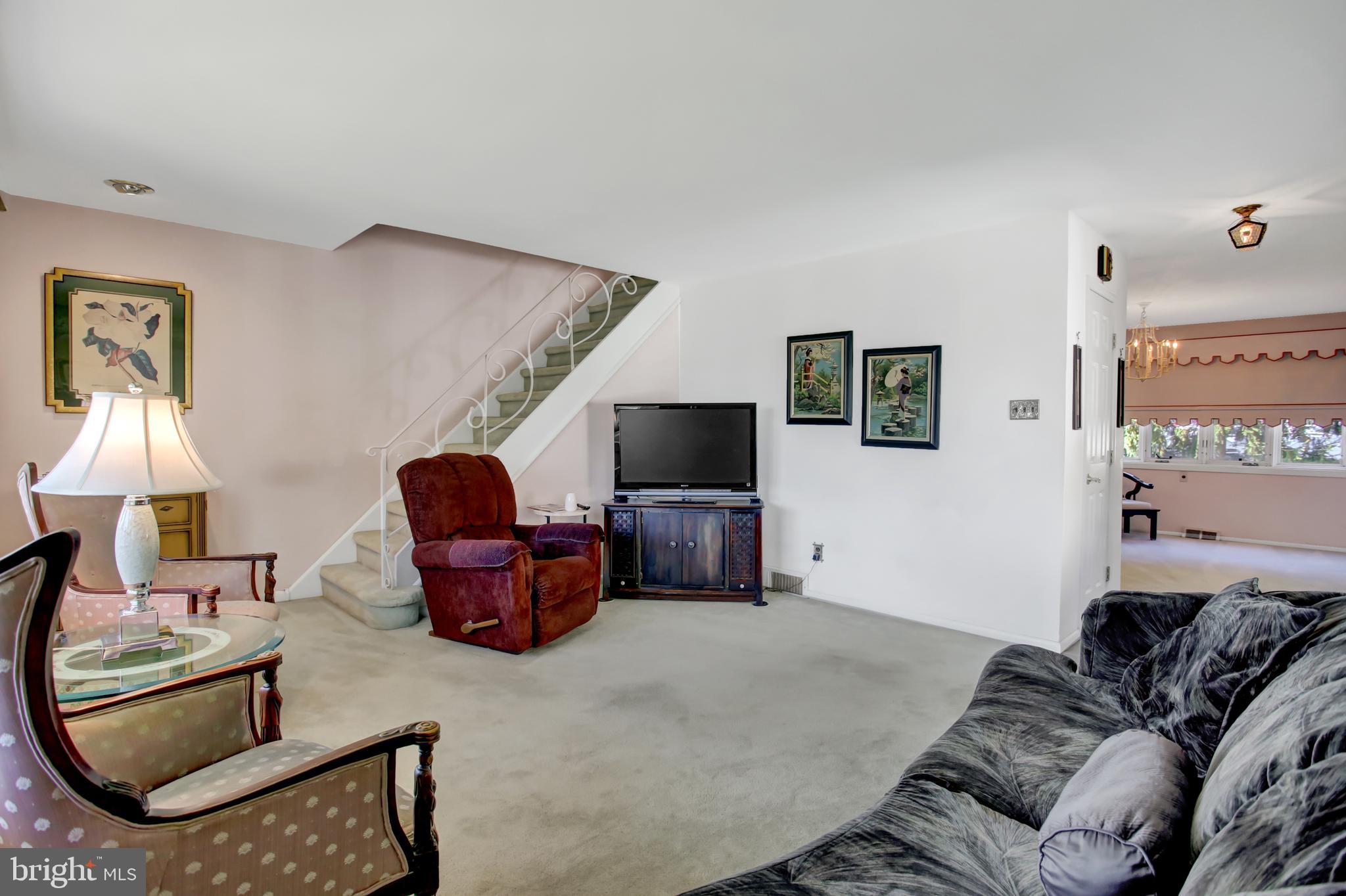 1602 Blackrock Road Swarthmore, PA 19081 - Photo 4 of 27 Living Room from Main Entrance