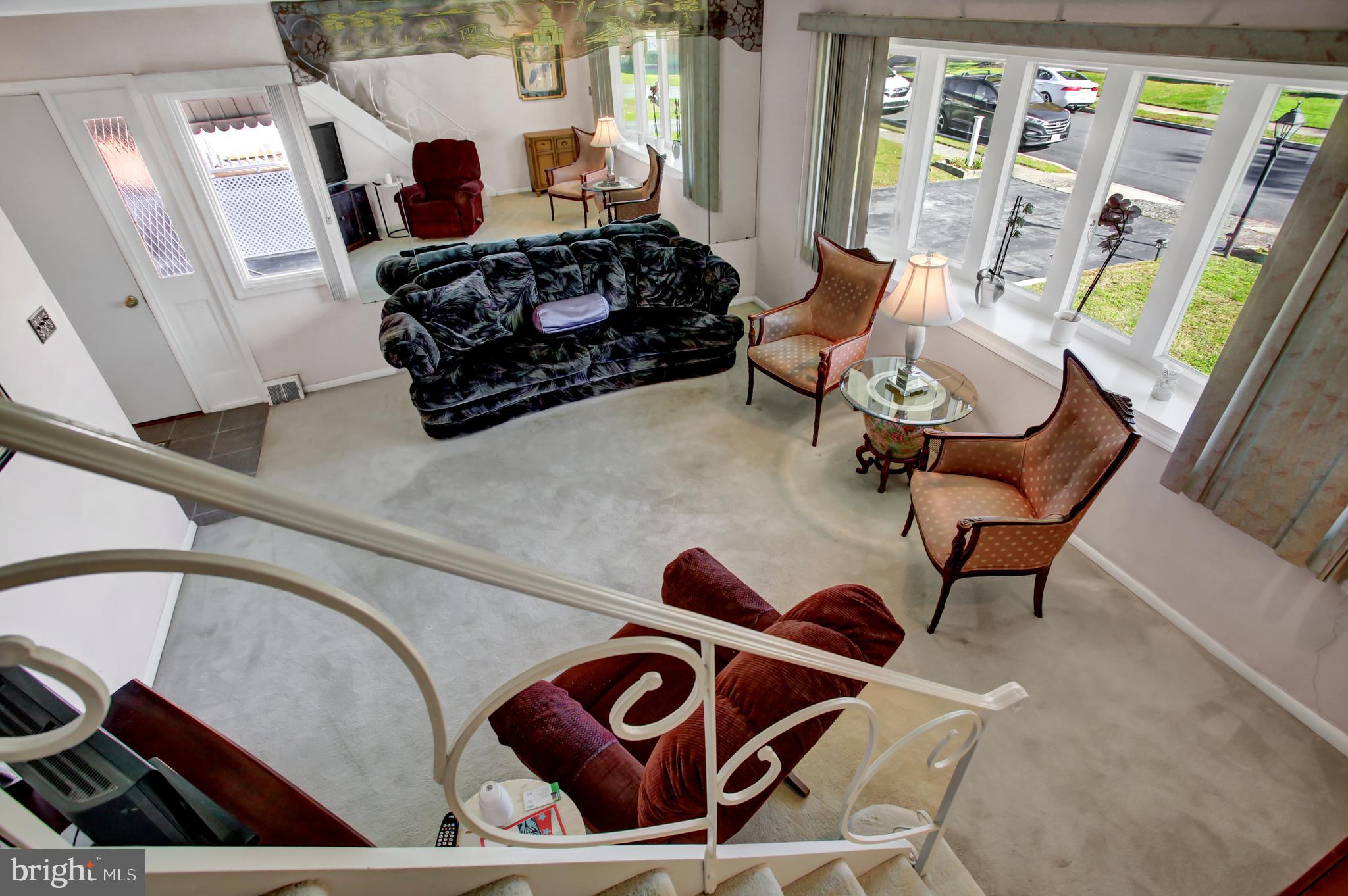 1602 Blackrock Road Swarthmore, PA 19081 - Photo 6 of 27 Living Room from Stairs