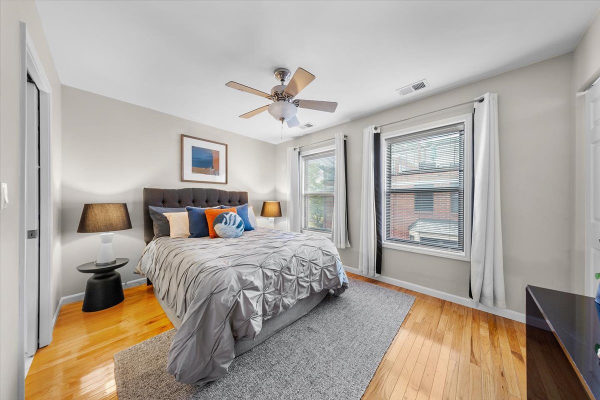 1802 North Spaulding Avenue Chicago, IL 60647 - Photo 14 of 28 a bedroom with bed and a window