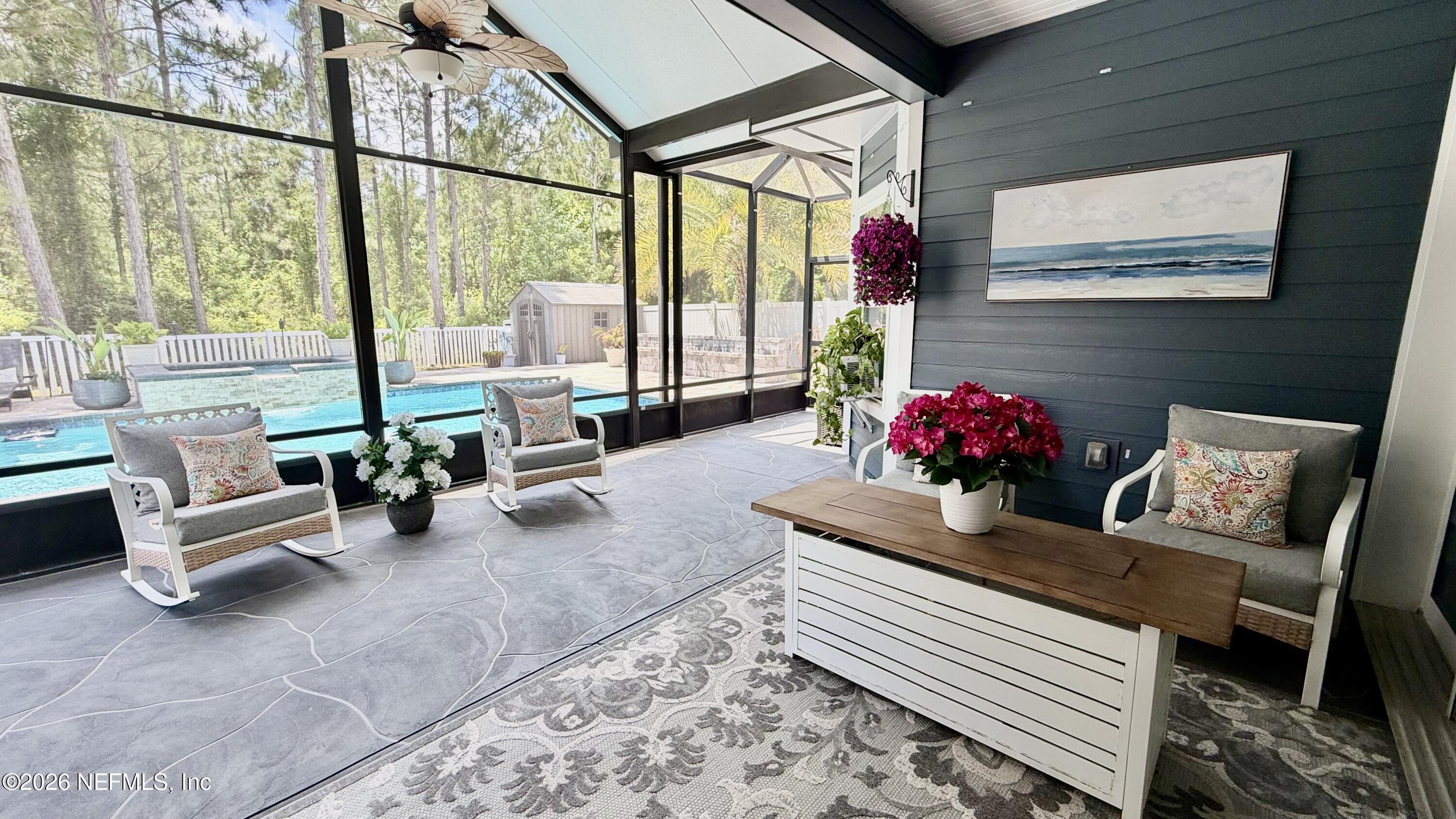 78643 Goldfinch Lane Yulee, FL 32097 - Photo 40 of 60 Lanai to pool