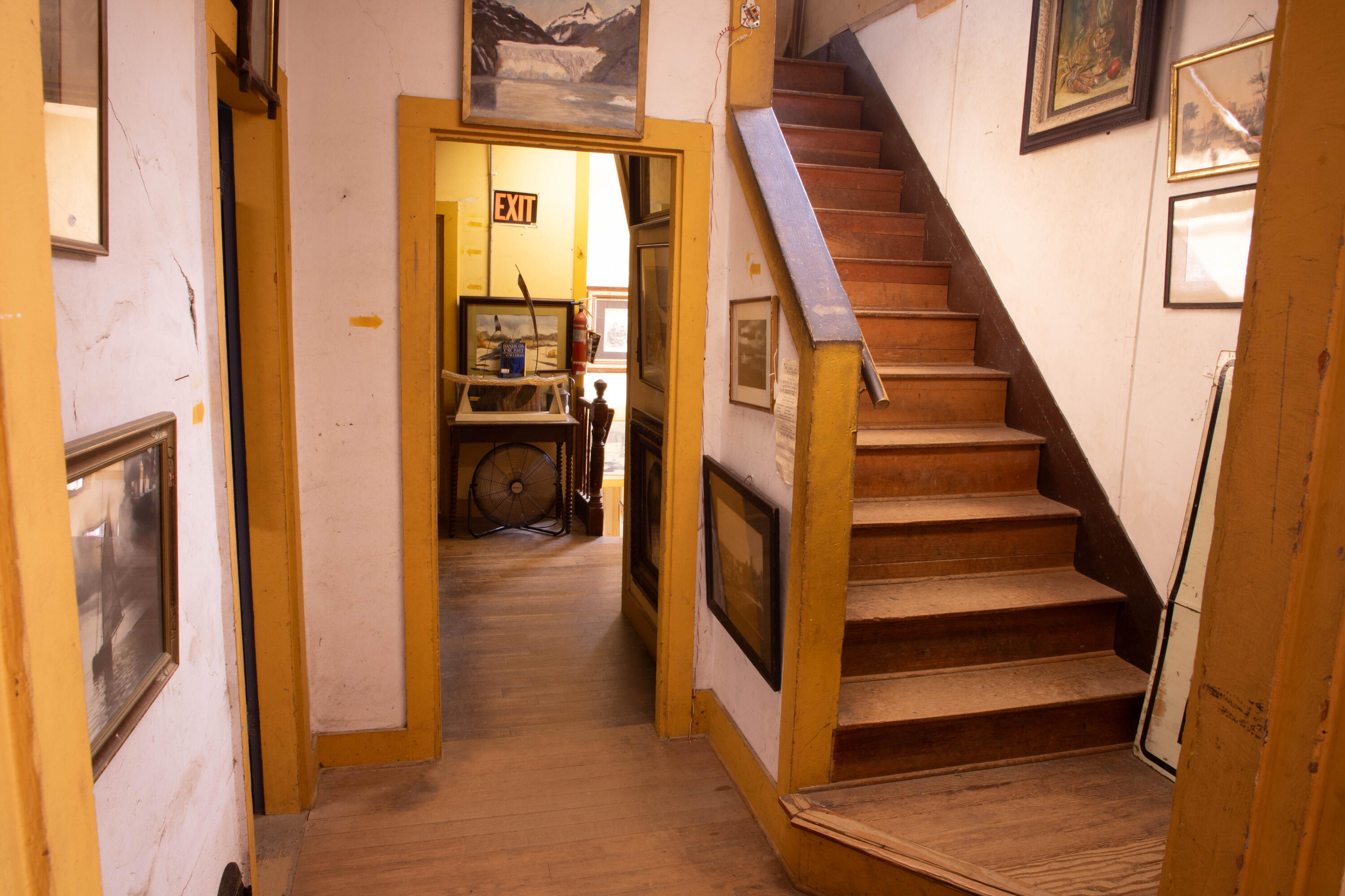57 Main Street Liberty, ME 04949 - Photo 18 of 23 hallway stairs second floor